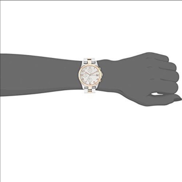 Marc Jacobs watch rose gold and silver - Picture 3 of 11